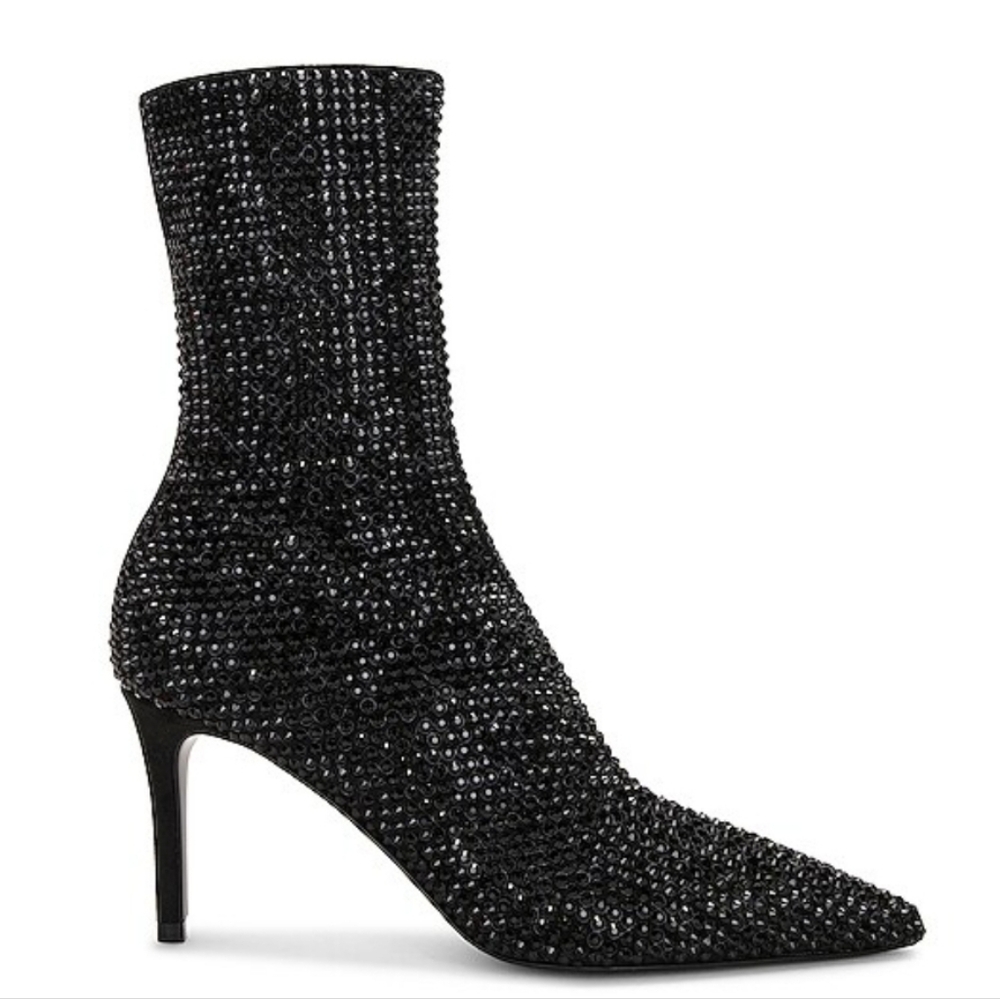 Stella McCartney Iconic All Over Crystal Stiletto Boots